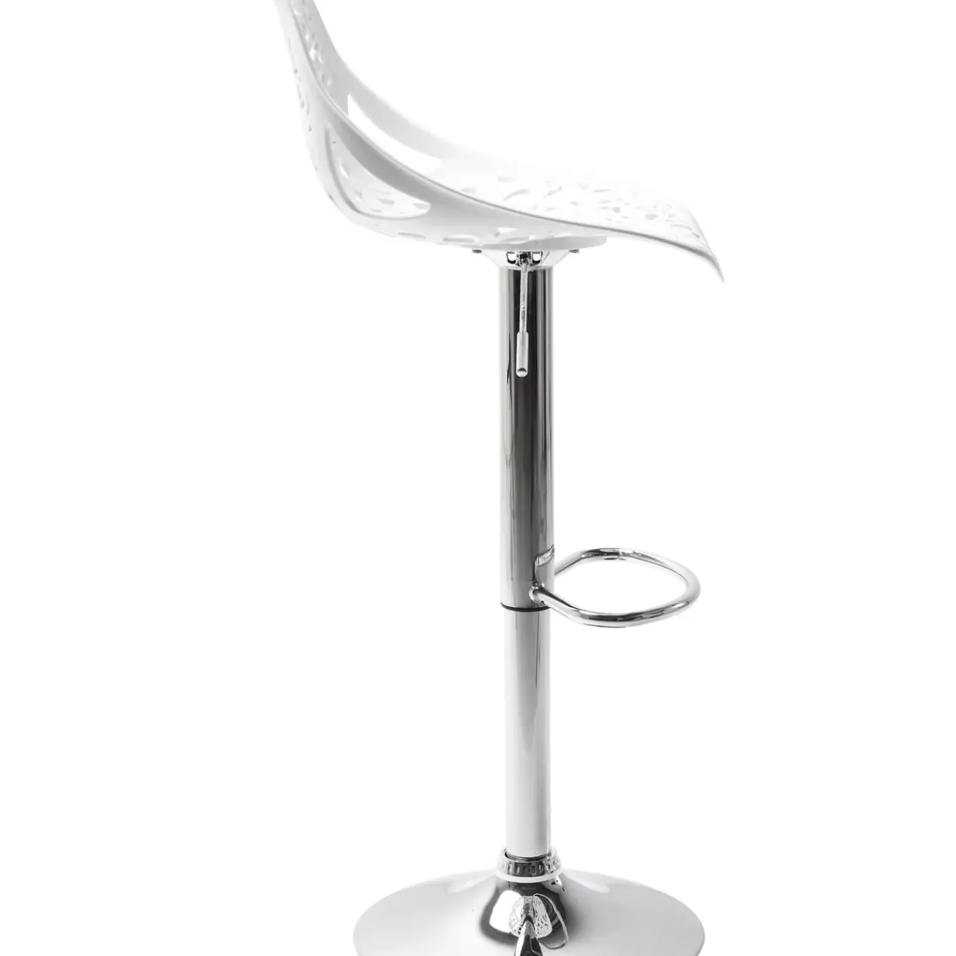 Tabouret De Bar Ornament Blanc