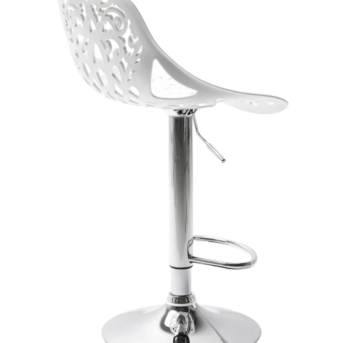 Tabouret De Bar Ornament Blanc