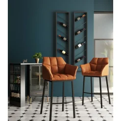 Tabouret De Bar Thinktank Quattro Marron