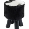 Tabouret Flint Stone Noir O35Cm