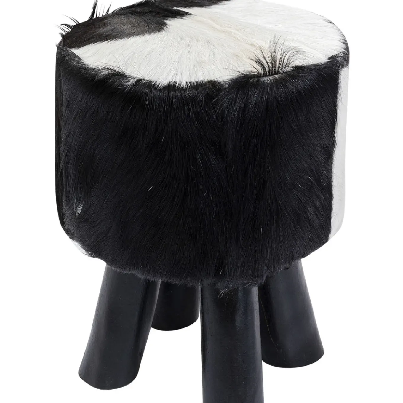 Tabouret Flint Stone Noir O35Cm