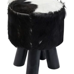 Tabouret Flint Stone Noir O35Cm