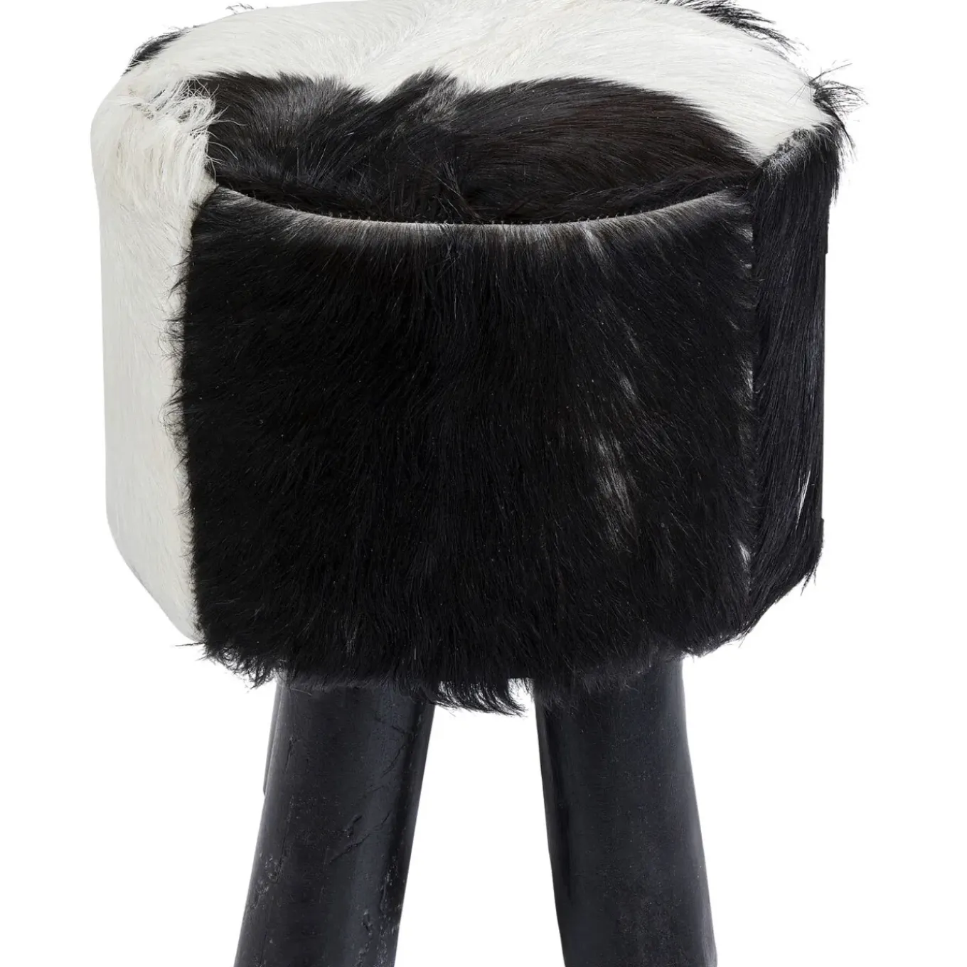 Tabouret Flint Stone Noir O35Cm
