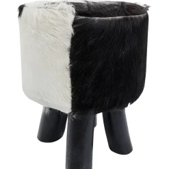 Tabouret Flint Stone Noir O35Cm