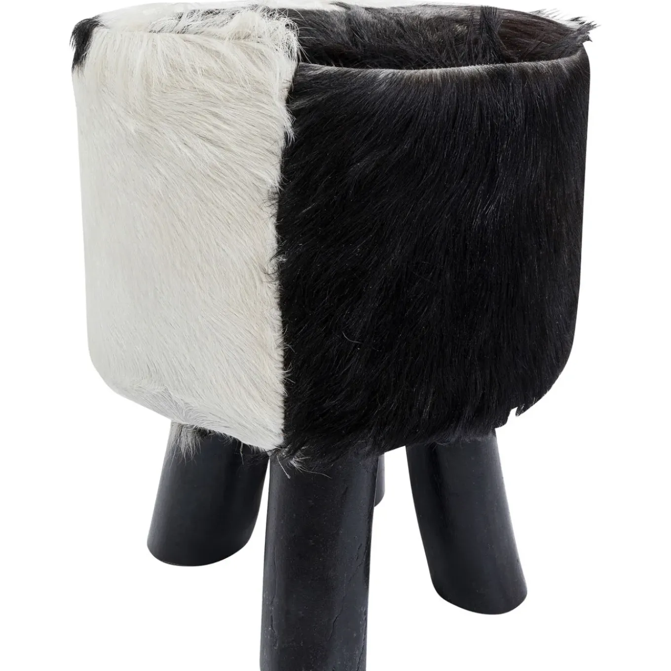 Tabouret Flint Stone Noir O35Cm