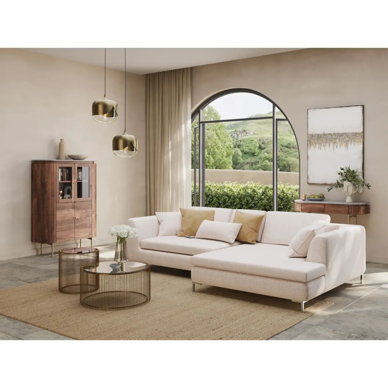 Tabouret Gianni Creme