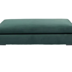 Tabouret Gianni Velours Vert Fonce