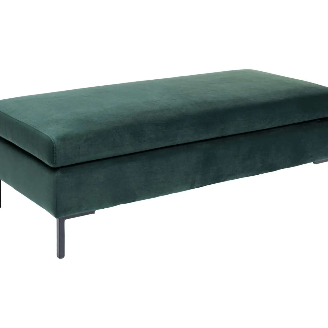 Tabouret Gianni Velours Vert Fonce