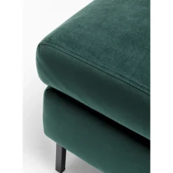 Tabouret Gianni Velours Vert Fonce