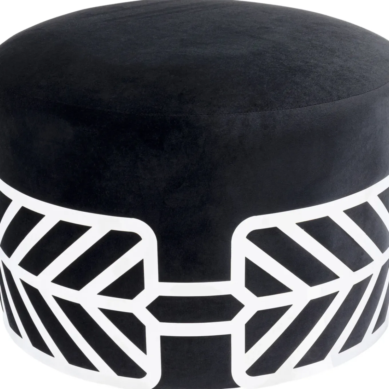 Tabouret Jenna Noir O61Cm
