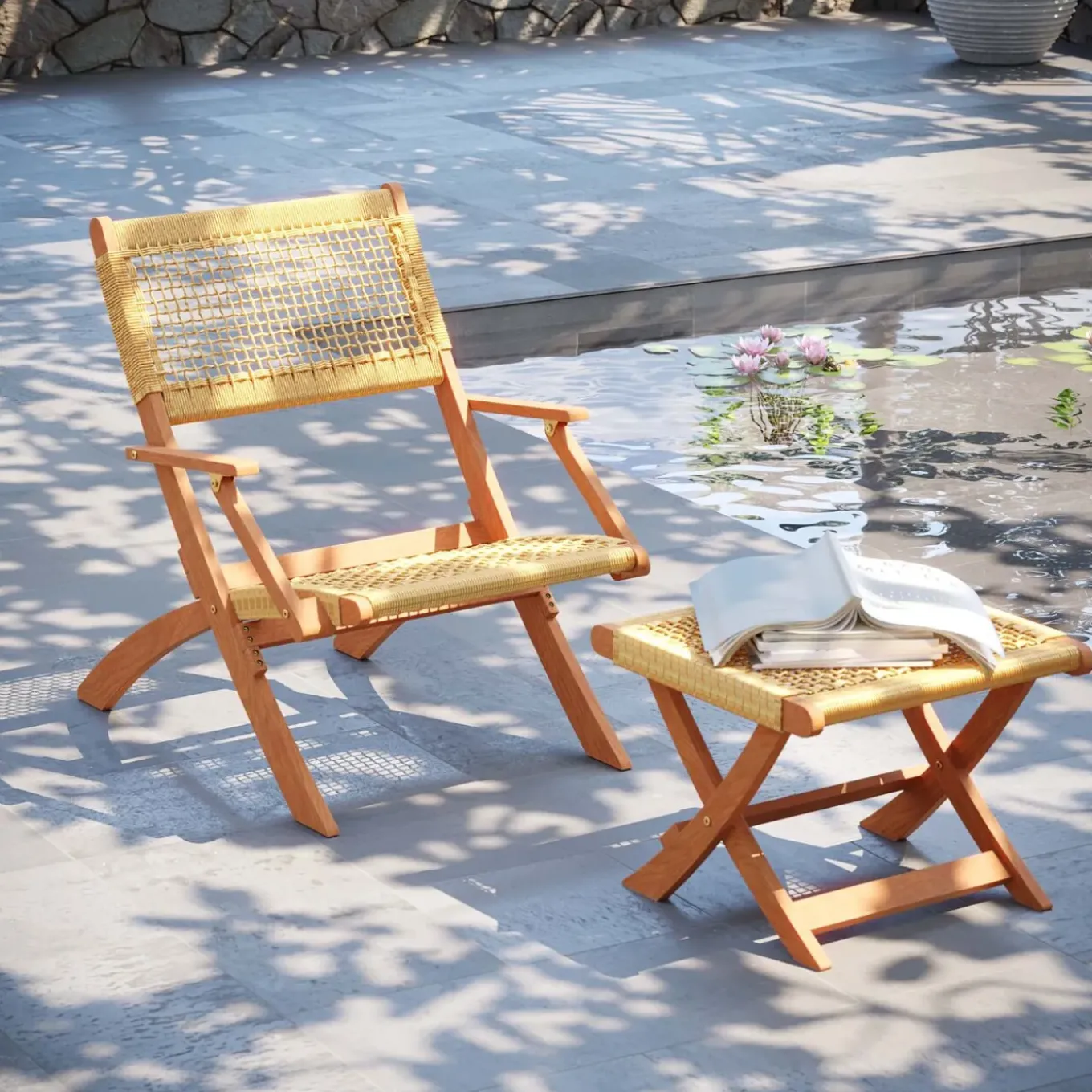 Tabouret Pliant Rio De Janeiro