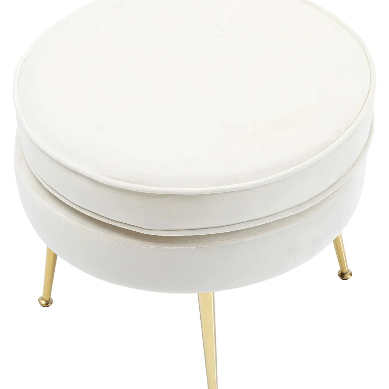 Tabouret Water Lily Beige O50Cm