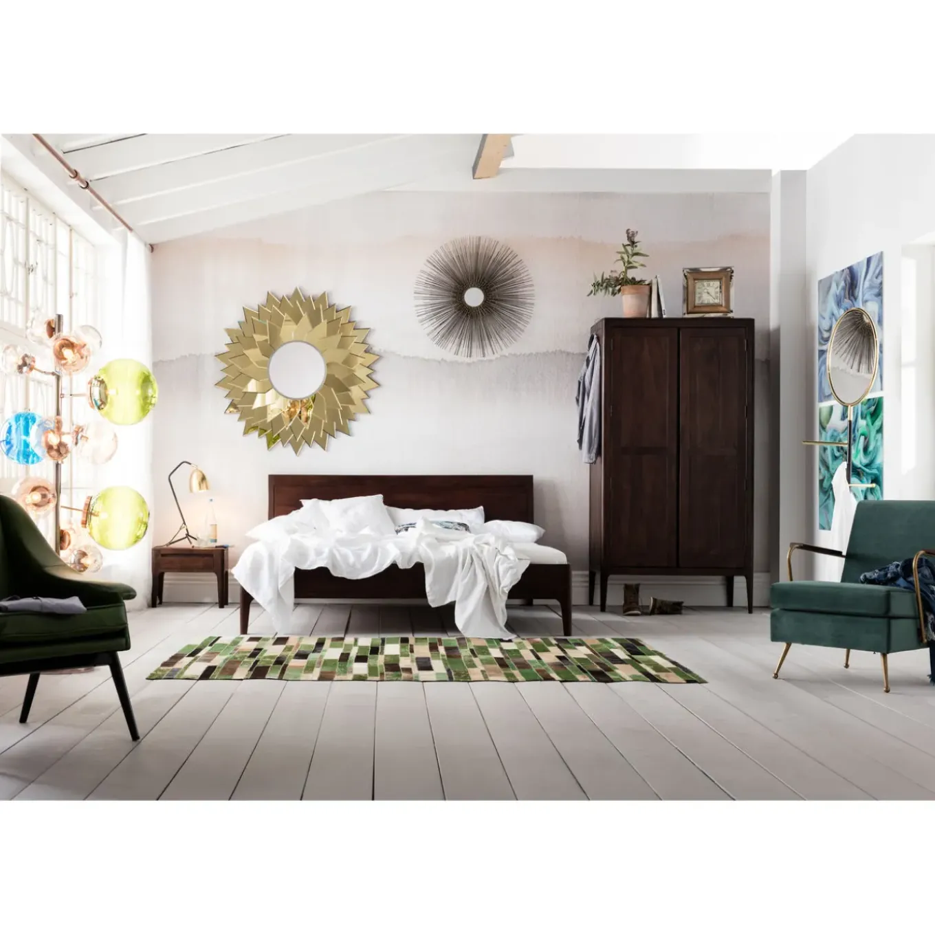 Tapis Brick Vert 170X240Cm