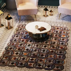 Tapis En Cuir Izmir 170X240Cm