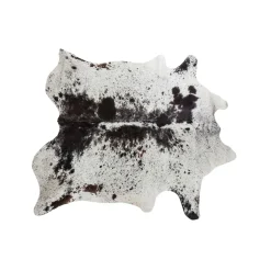 Tapis Hide Noir-Blanc 219X242Cm