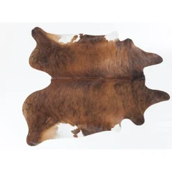 Tapis Hide Noir-Marron 232X255Cm