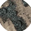 Tapis Kelim Ornament Turquoise O200Cm