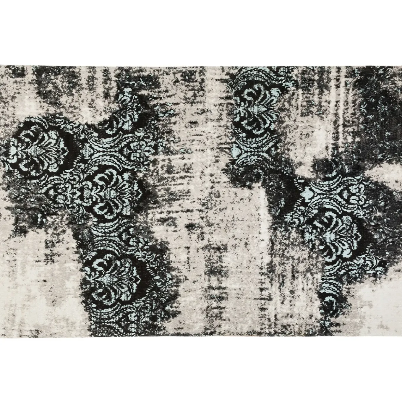 Tapis Kelim Ornaments Turquoise 170X240Cm