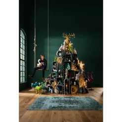 Tapis Kelim Pop Turquoise 170X240Cm