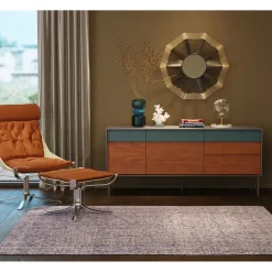 Tapis Sketch Bleu 170X240Cm