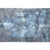 Tapis Stamp Bleu 170X240Cm