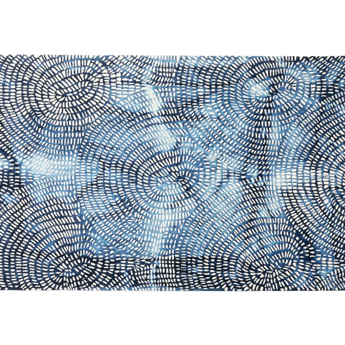 Tapis Stamp Bleu 170X240Cm