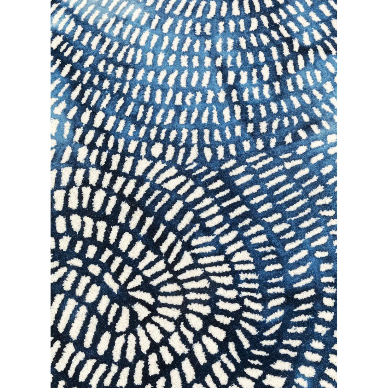 Tapis Stamp Bleu 170X240Cm