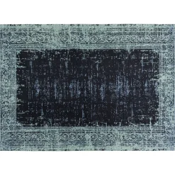 Tapis Vintage Deep Sea Bleu 170X240Cm