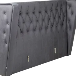 Tete De Lit Benito Moon Gris 160Cm