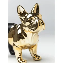 Tirelire Bulldog Dore-Noir