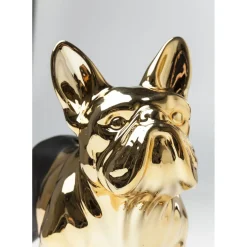 Tirelire Bulldog Dore-Noir