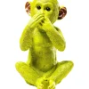 Tirelire Monkey Iwazaru Citron Vert