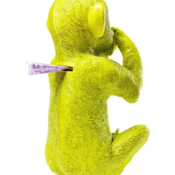 Tirelire Monkey Iwazaru Citron Vert