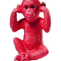 Tirelire Monkey Kikazaru Rouge