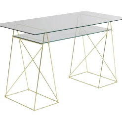 Treteaux-Bureau Polar Laiton (Set De 2)