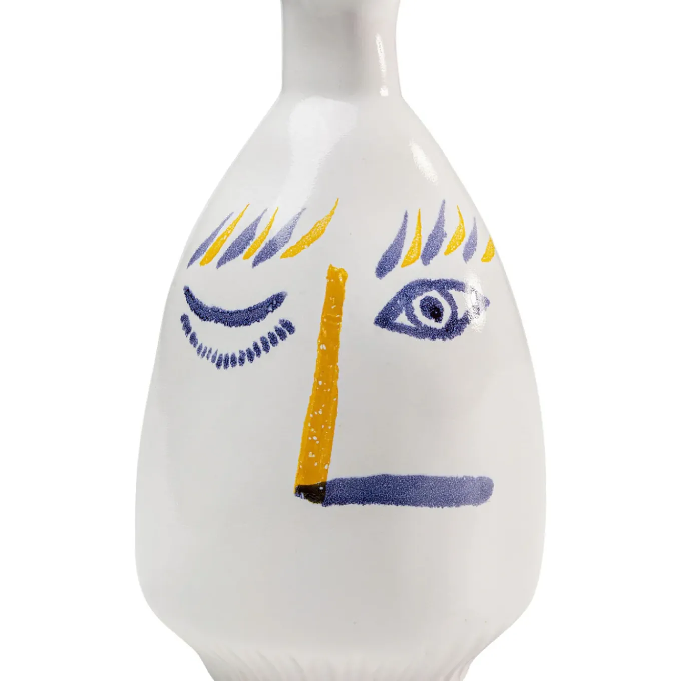 Vase Art Face Colore 23