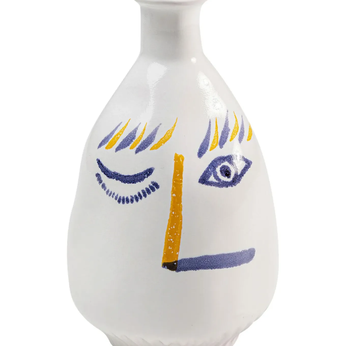 Vase Art Face Colore 23