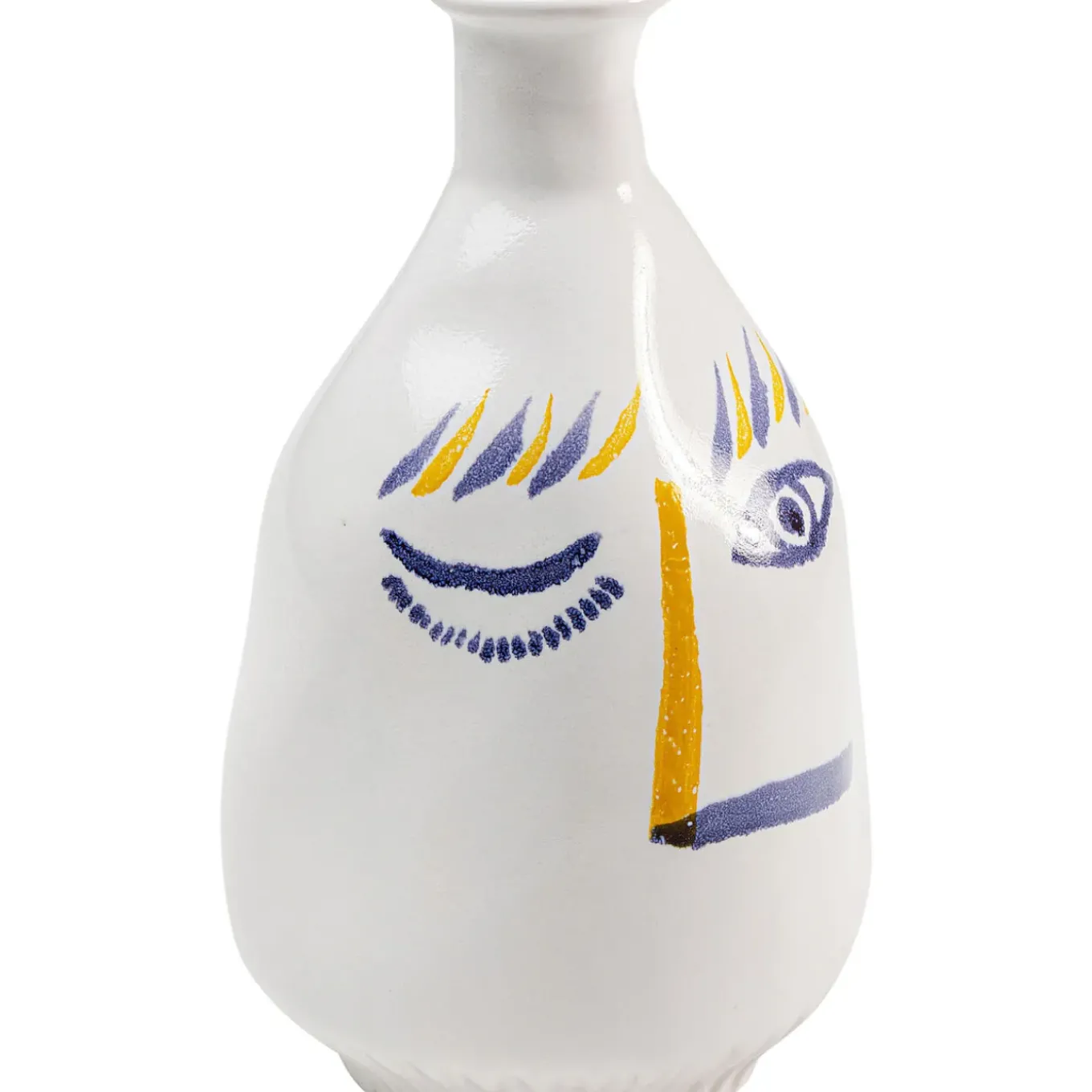 Vase Art Face Colore 23