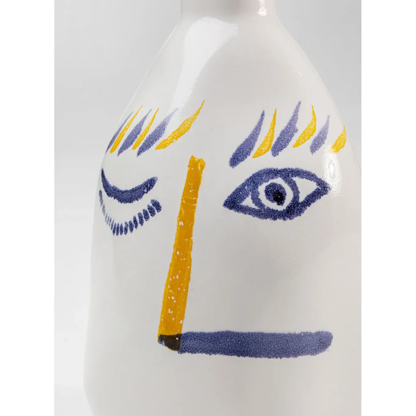 Vase Art Face Colore 23