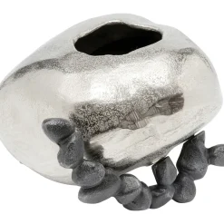 Vase Art Stones Argente 21Cm