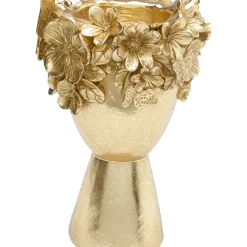 Vase Décoratif Flowercrown Dore 20Cm