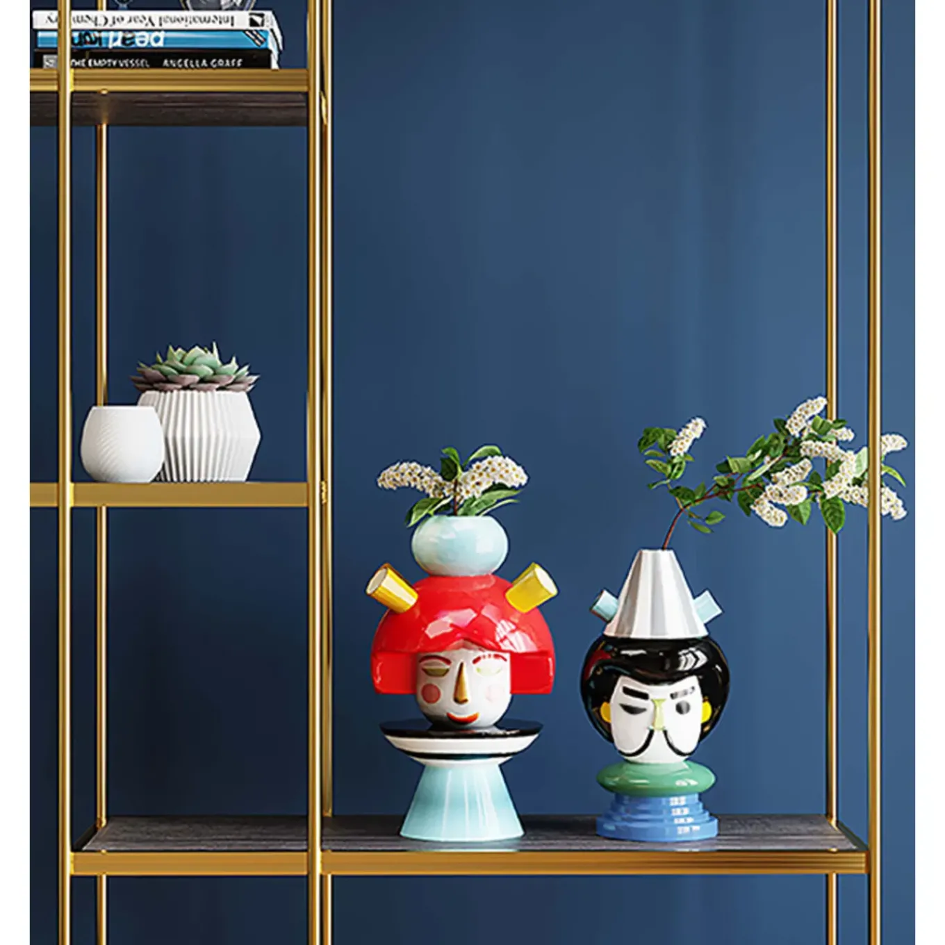 Vase Décoratif Puppet Boy 36Cm