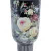 Vase Décoratif Rose Magic Noir 27Cm