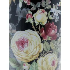 Vase Décoratif Rose Magic Noir 27Cm