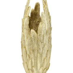 Vase Feathers Dore 80