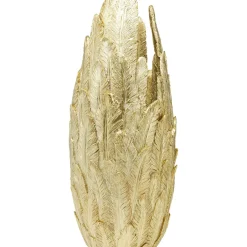 Vase Feathers Dore 80