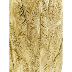 Vase Feathers Dore 91