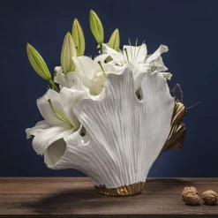 Vase Ginkgo Elegance 45Cm