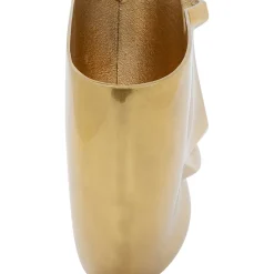 Vase Half Face Dore 46Cm