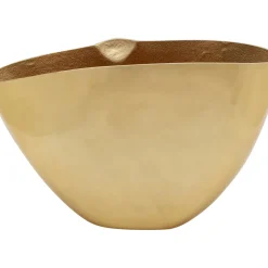Vase Half Face Dore 46Cm